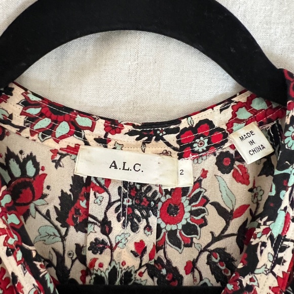 A.L.C. Silk sleeveless top - Picture 2 of 4